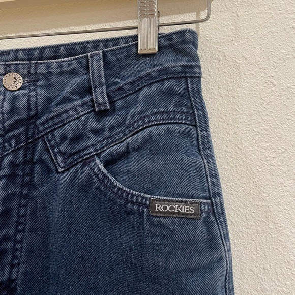 Vintage Rockies Rocky Mountain High Waisted Jeans Size 28 - Picture 4 of 12